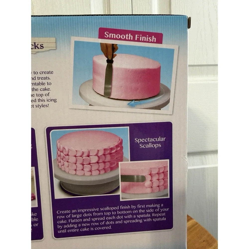 Cake Decorating Round Turntable 10